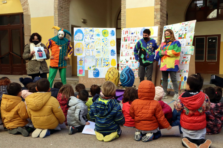 A preschool in Solsona on february 10, 2022 (by Mar Martí)